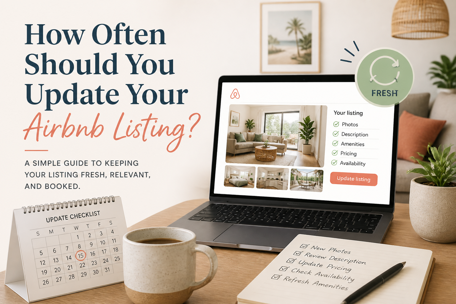 How Often Should You Update Your Airbnb Listing?