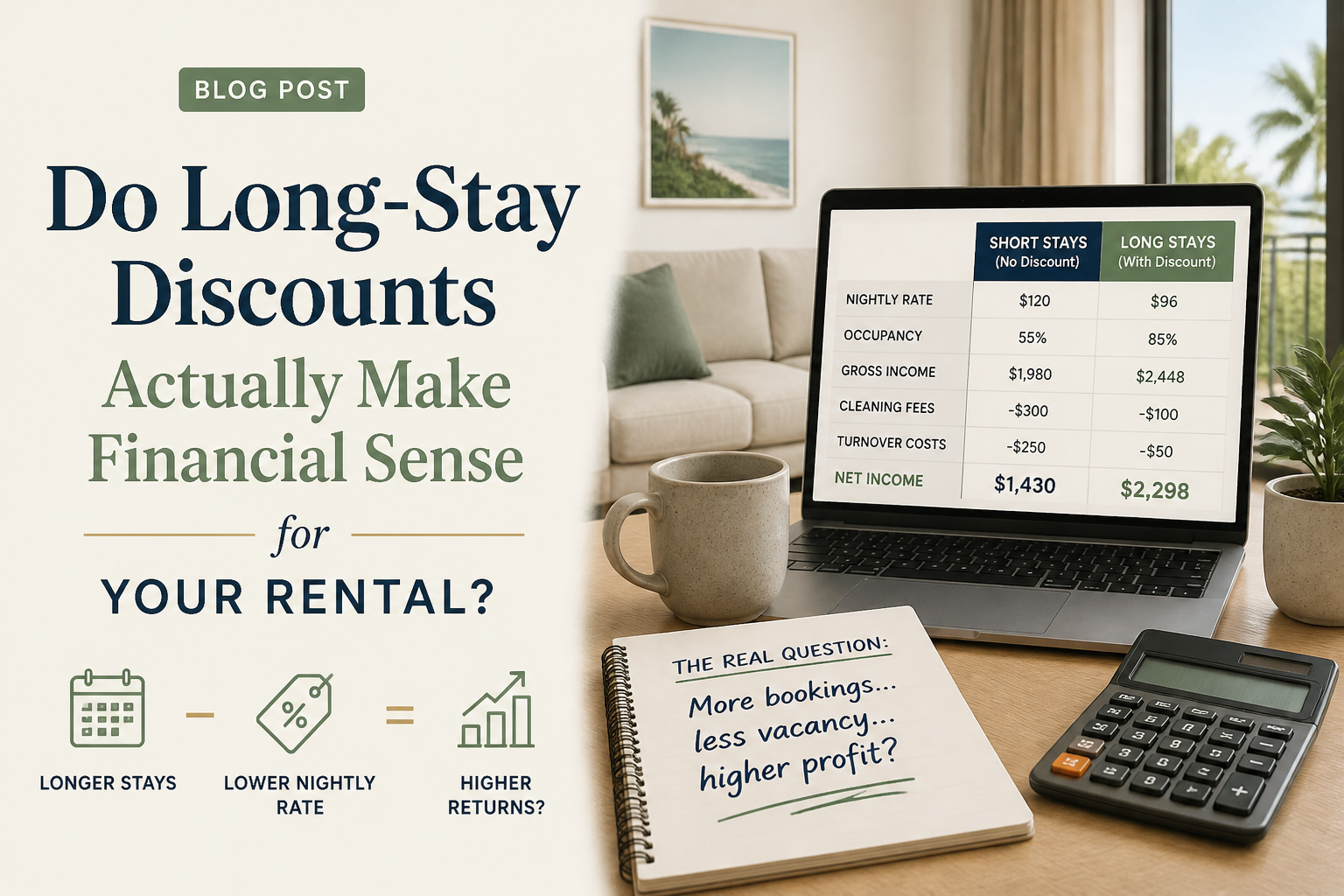 Do Long-Stay Discounts Actually Make Financial Sense for Your Rental?