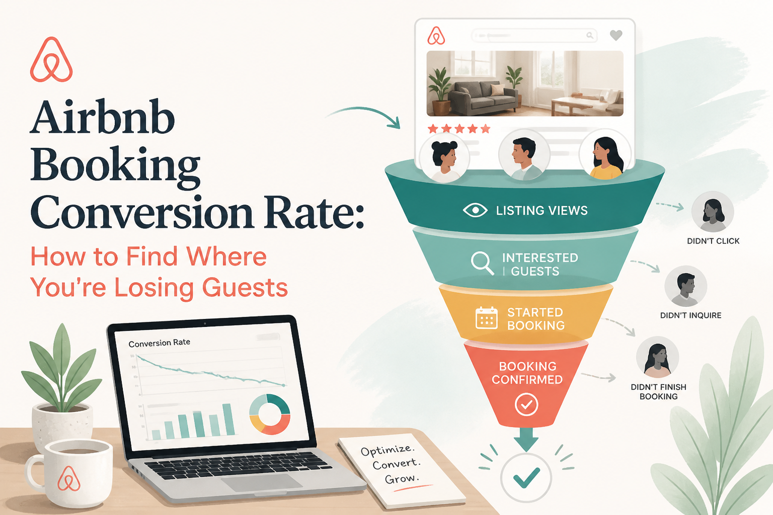Airbnb Booking Conversion Rate: How to Find Where You're Losing Guests